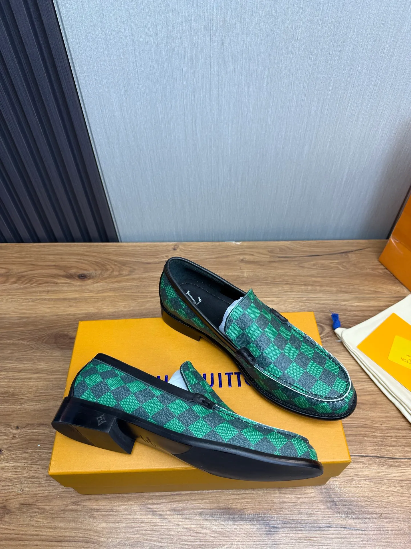 Factory 660💰 LV. Men's business casual leather shoes, all made of imported original brand leather, just to create a more comfortable wearing experience, original non-slip and wear-resistant outsole ✔️16-45 (38.45 non-returnable)